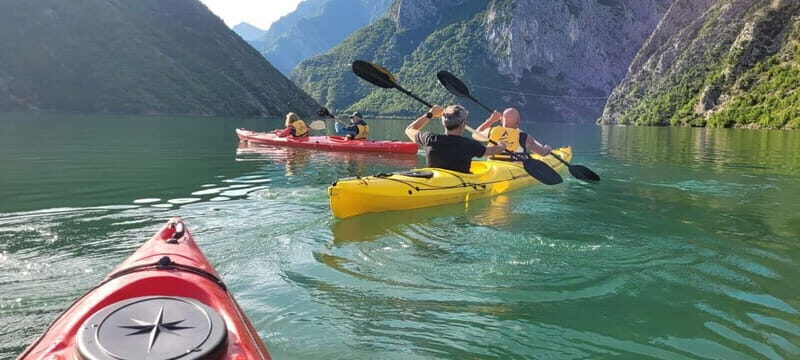 From Shkoder: Kayak Tour on Komani Lake with Lunch - The Real Deal: Authenticity and Value