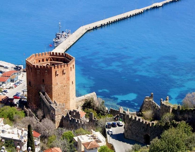 From Side/Alanya: Alanya City Tour w/Lunch, Boat & Cable Car - Key Points