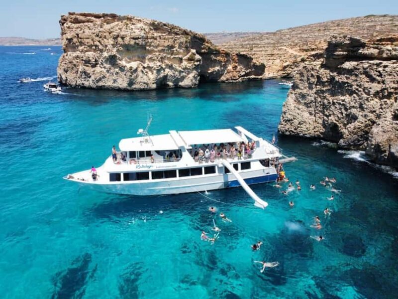 From Sliema: Comino, Crystal Lagoon, and Blue Lagoon Cruise - Exploring the Caves and Scenic Photos