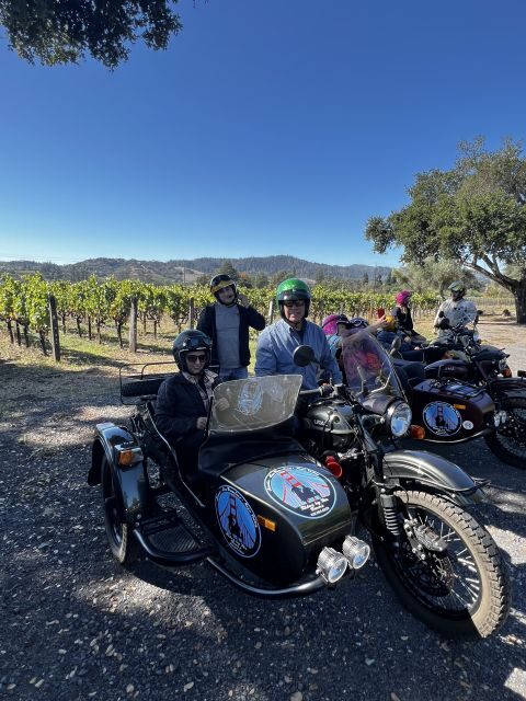 From Sonoma: Napa Valley Classic Sidecar Tour to 3 Wineries - Practical Details & Tips
