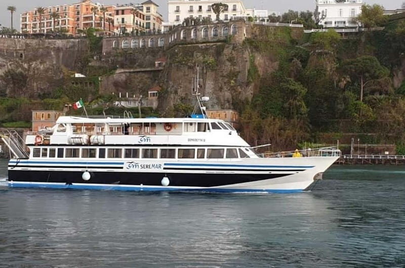 From Sorrento: Positano Mini Cruise - Starting Point and Departure