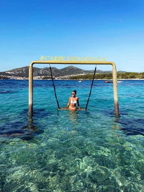 From Split: Blue Cave, Hvar, and 5 Islands Speedboat Tour - The Blue Lagoon on Budikovac Island