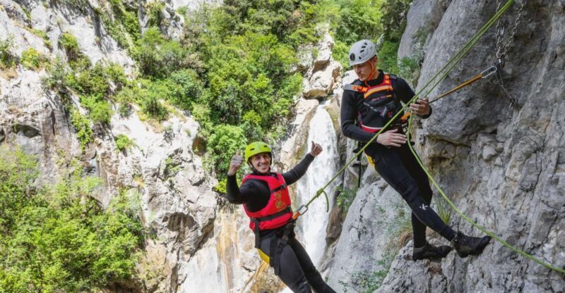 From Split/estanovac: Extreme Canyoning on Cetina River - Key Points