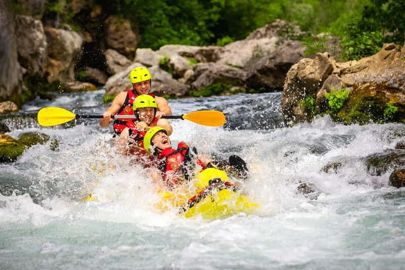 From Split/estanovac: Whitewater Rafting on Cetina River - An Overview of the Whitewater Rafting Adventure