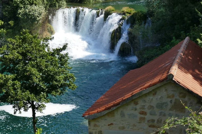 From Split: Krka Waterfalls with Riverboat Ride & swimm stop - Key Points