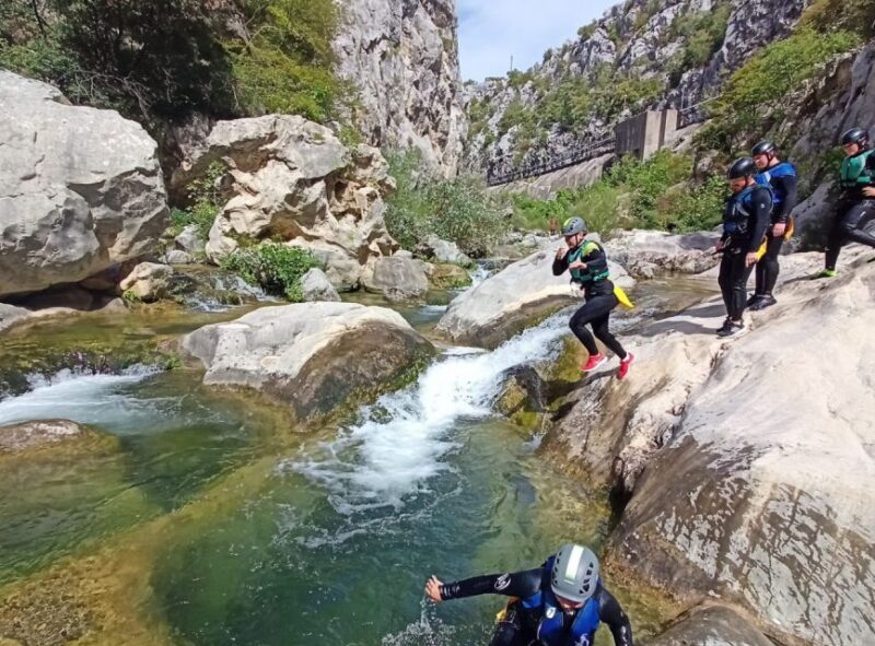 From Split/Omi: Canyoning Cetina River + Free Photos/Video - The Sum Up
