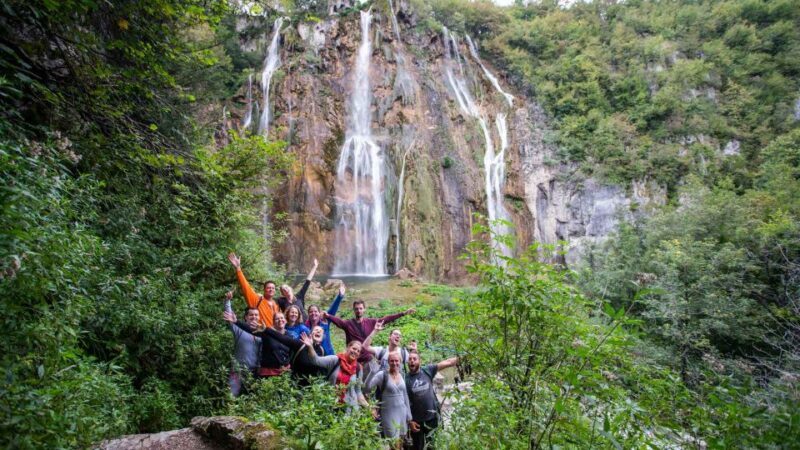From Split: Plitvice Lakes Fully-Guided Day Tour - The Boat Ride & Limestone Dams