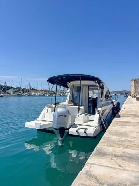 From Split: Trogir, Blue Lagoon, olta & Bra Boat Tour - Discovering Trogir: A UNESCO Treasure