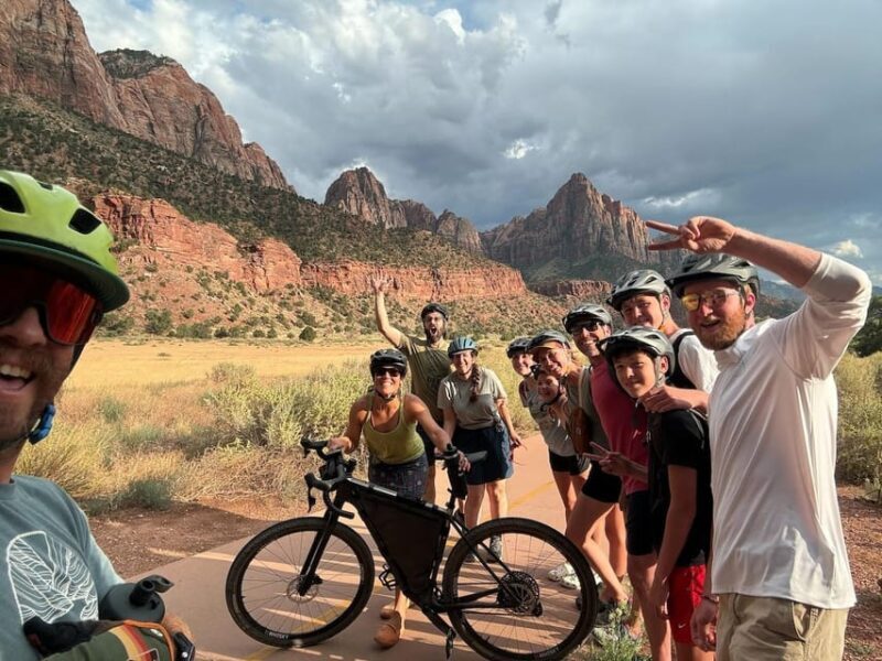 From Springdale: Zion Sunset Biking/eBiking Tour - Key Points