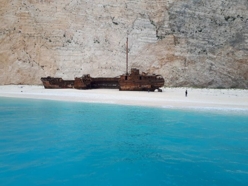 From St.Nikolaos: Boat Cruise to Navagio Beach & Blue Caves - FAQ