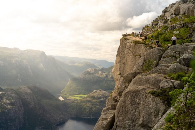 From Stavanger: Pulpit Rock Guided Hike with Pickup - Reaching Preikestolen: The Magnificent View