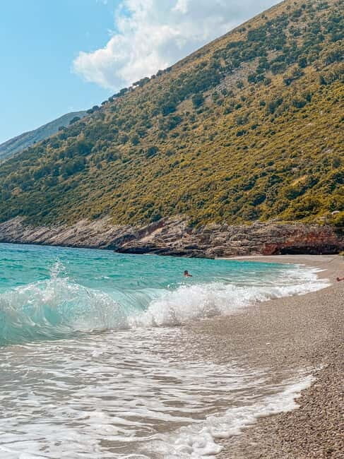 From Tirana: Day Trip at Sazan Island- Karaburun Peninsula - Exploring Albania’s Coastal Gems in a Day