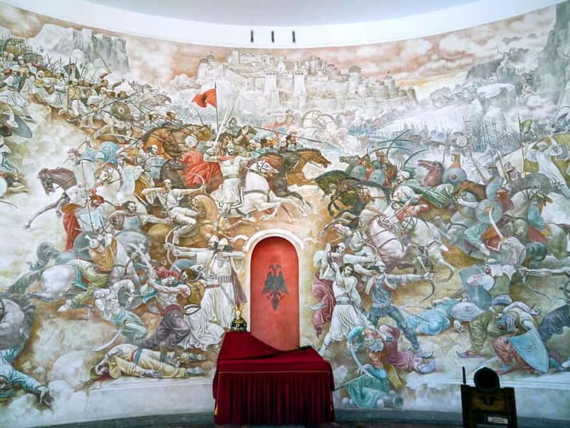 From Tirana/Durres: Kruja, Old Bazaar, Sari Salltik Day Tour - Key Points