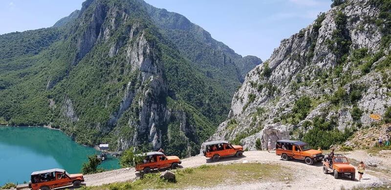 From Tirana: Open-Top 4WD Bovilla Lake Canyon & Gramti Mount - What to Expect on the Tour