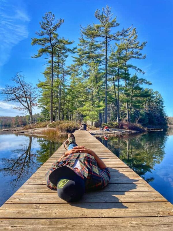 From Toronto: Explore Muskoka - Hardy's Lake Provincial Park - The Grand Finale: High Falls in Bracebridge