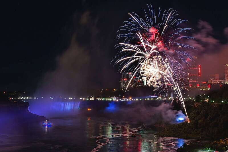From Toronto: Niagara Falls Evening Tour With Boat Cruise - Fireworks and Nighttime Spectacle
