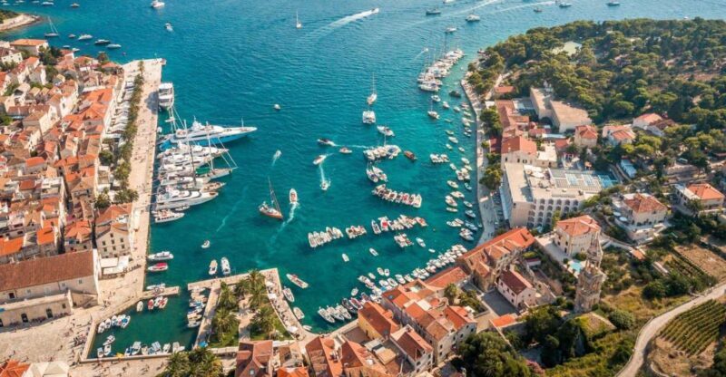 From Trogir/ Split: Hvar & Pakleni Islands Private Boat Tour - Exploring Hvar Town