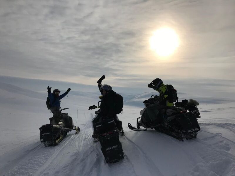 From Tromso: Arctic Wilderness Snowmobile Daytime Tour - An Introduction to the Arctic Snowmobile Adventure