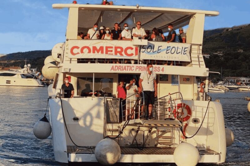 From Tropea: Lipari Panarea Stromboli Night Cruise - An In-Depth Look at the Aeolian Islands Day Cruise