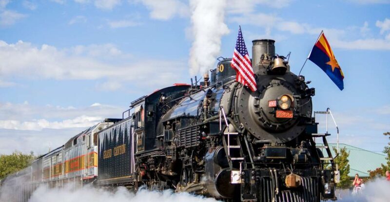 From Williams: Grand Canyon Railway Round-Trip Train Ticket - Key Points