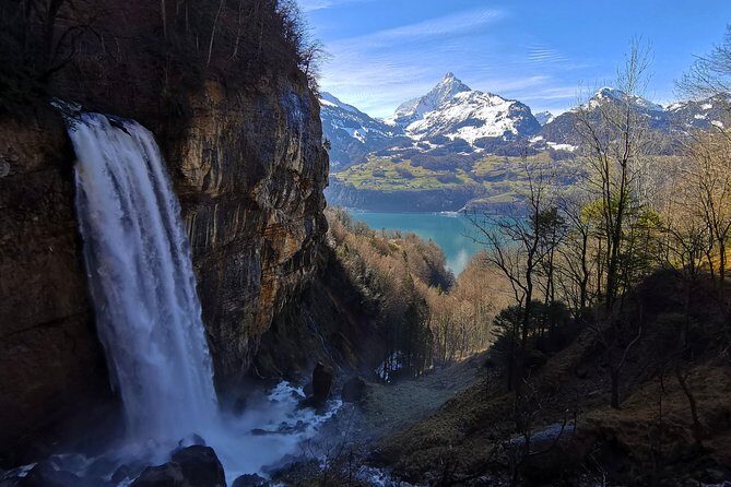 From Zurich: Breathtaking waterfall and lakes private tour - Walensee: A View of Power and Serenity