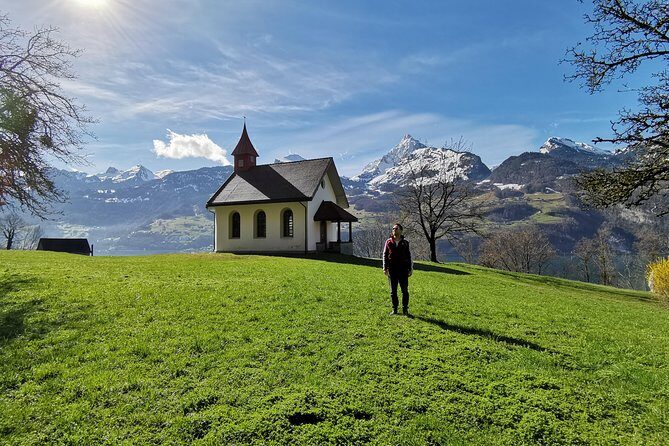 From Zurich: Breathtaking waterfall and lakes private tour - Glarus: Mountain Lake Magic