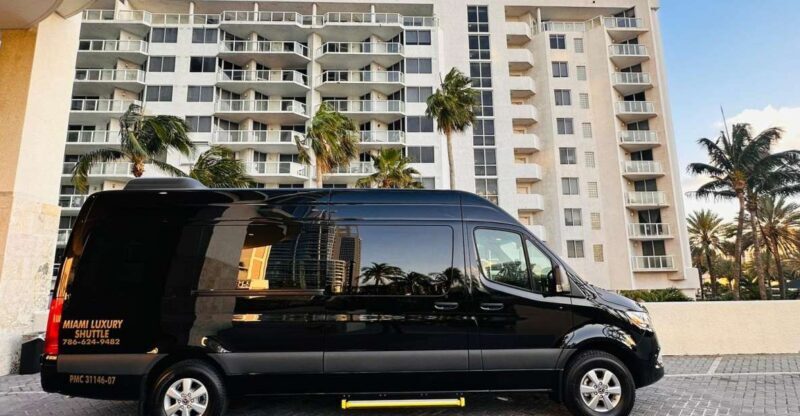 Ft. Lauderdale Airport Shuttle to Miami Port/Hotel Van14pax - Key Points