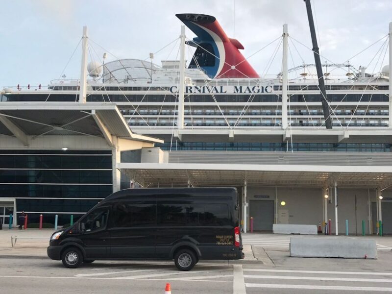 Ft. Lauderdale Airport Shuttle to Miami Port/Hotel Van14pax - A Practical Look at the Experience