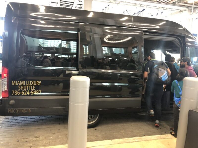 Ft. Lauderdale Airport Shuttle to Miami Port/Hotel Van14pax - FAQ
