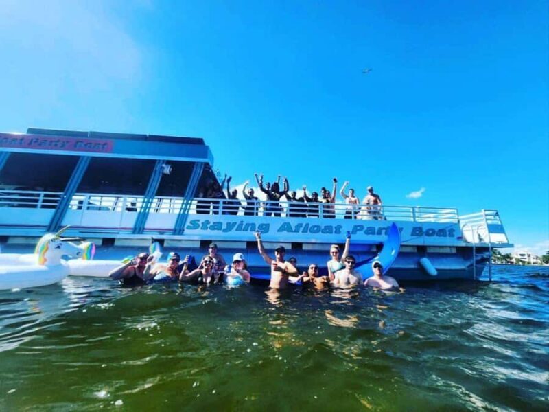 Ft. Lauderdale: Party Boat Tour to the Sandbar with Tunes - FAQs