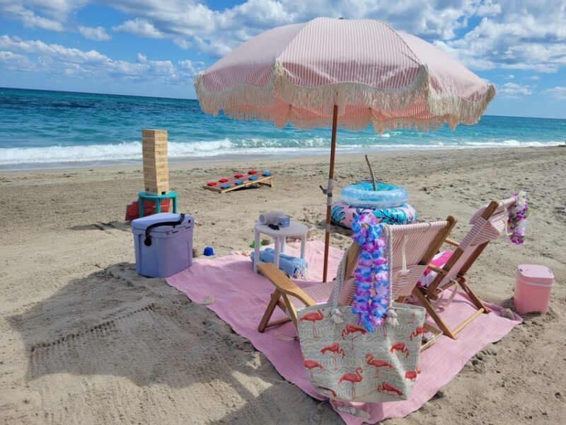 Ft Lauderdale: Private Beach Day Cabana with Amenities - Key Points