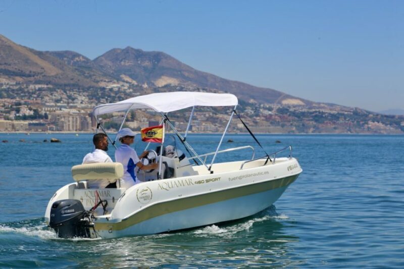 Fuengirola: 1- to 4-Hour Boat Rental - No License Needed - A Hands-On Sea Adventure with a Personal Touch
