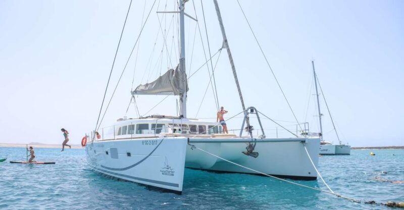 Fuerteventura: Private Luxury Catamaran to Lobo Island - Setting Sail from Corralejo: What to Expect