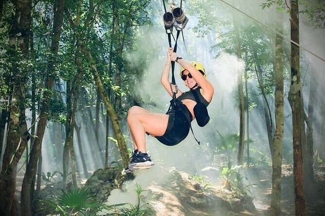 Full Adrenaline Day in Tulum! ATVs, Zipline, Cenote, Rappel, Food - Cultural Touch: Maya Ceremony & Local Flavors