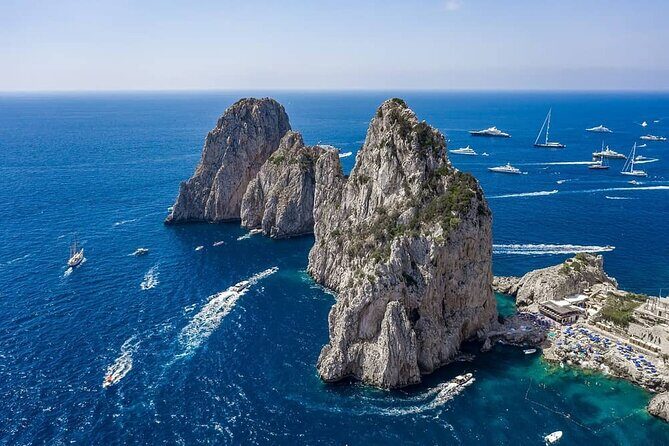 Full Day Boat Tour of Amalfi Coast and Capri Island from Positano - Key Points