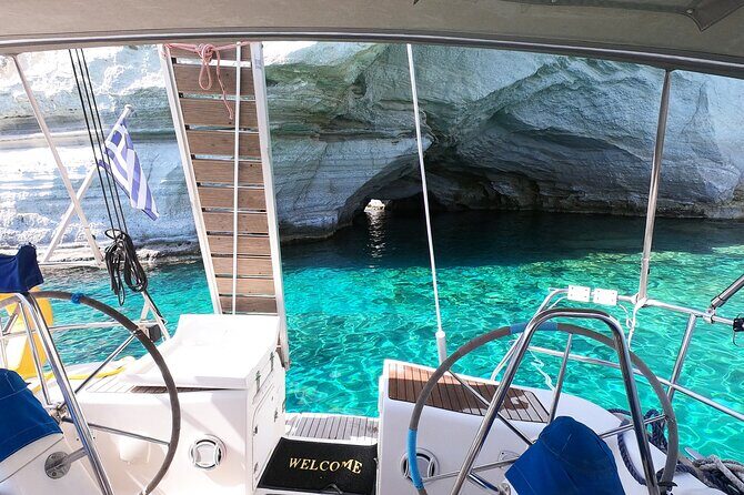 Full Day Boat Tour to Kleftiko & Sykia Cave - Exploring the Full Day Boat Tour to Kleftiko & Sykia Cave in Milos