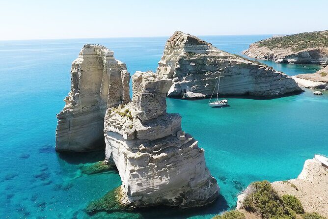 Full Day Boat Tour to Kleftiko & Sykia Cave - A Deep Dive Into the Milos Boat Tour Experience