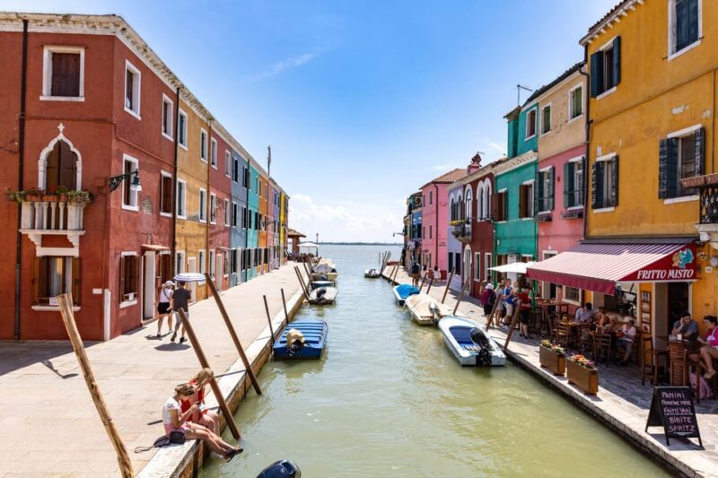 Full-day boat tour to Murano Burano Torcello from Chioggia - Key Points