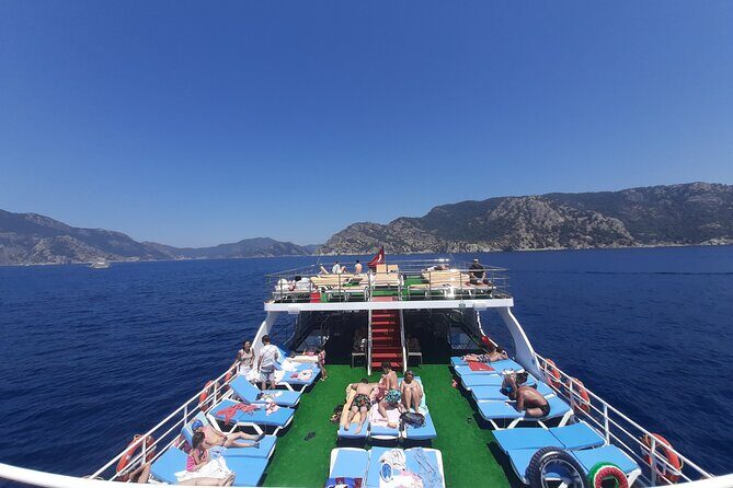 Full-Day Boat trip marmaris / Day trip by Glass bottom - The Sum Up