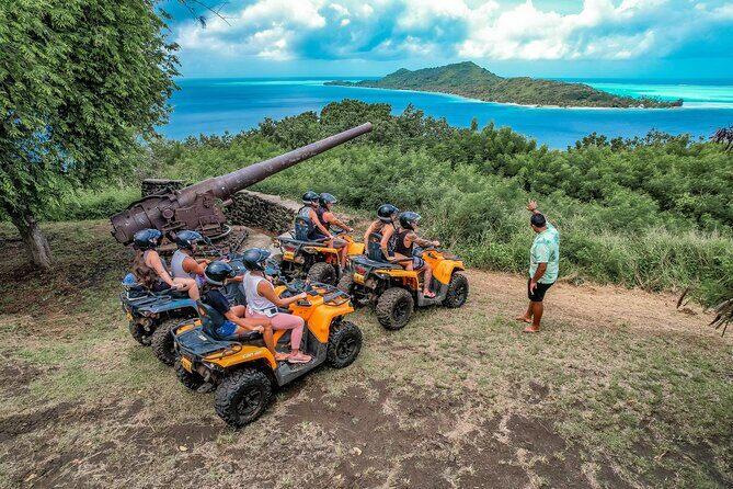 Full Day Combo ATV & Jet Ski with a Polynesian BBQ on a Motu - Discovering Bora Bora by Land and Sea