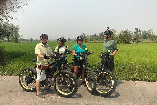 Full-day E-bike adventure Ping River and Nam Phrae (flat-hilly, GUIDED) - FAQ
