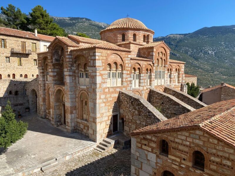 ''Full Day in Delphi, Monastery of Hosios Loukas, Livadia '' - Key Points