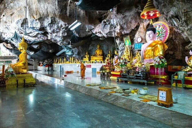 Full Day Krabi Jungle Tour with Hot Spring and Tiger Cave Temple - Key Points