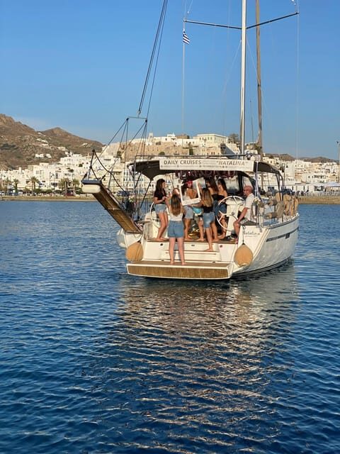 Full Day Naxos Exploration Yacht Tour - The Caves and Hidden Treasures
