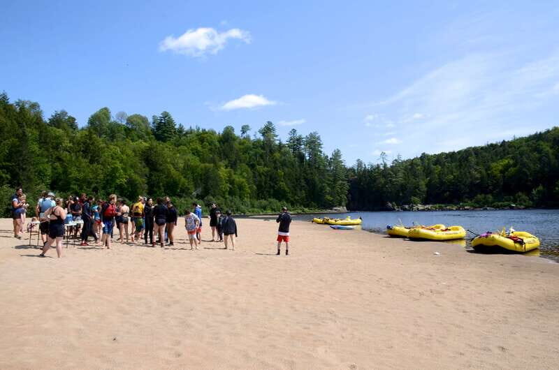 Full day of Rouge River White Water Rafting - The Facilities and Post-Rafting Relaxation