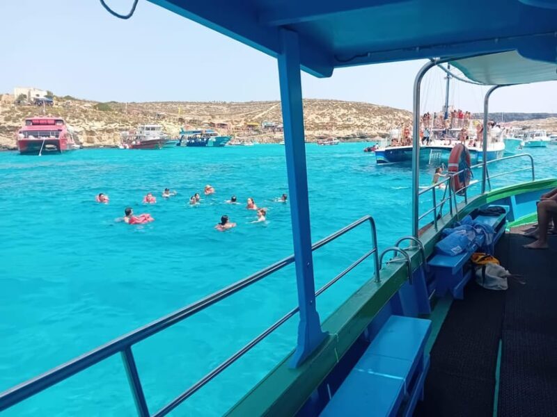 Full day private charter around Comino, Gozo & Malta - The Comfortable and Authentic Maltese Boat Experience