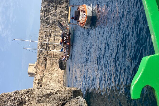 Full Day Private charter to Crystal & Blue Lagoon, Caves & Gozo - Stop 2: The Blue Lagoon