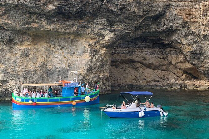 Full Day Private charter to Crystal & Blue Lagoon, Caves & Gozo - Stop 3: San Niklaw Bay