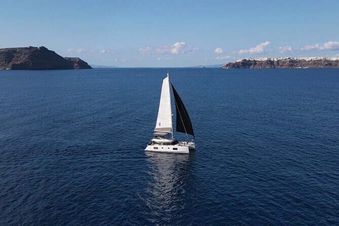 Full-Day Private Tour in Santorini by Luxury Catamaran - Engaging Overview