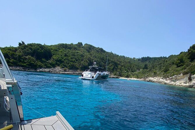 Full Day Private Yacht Cruise Paxos Antipaxos and Bluecaves - Key Points